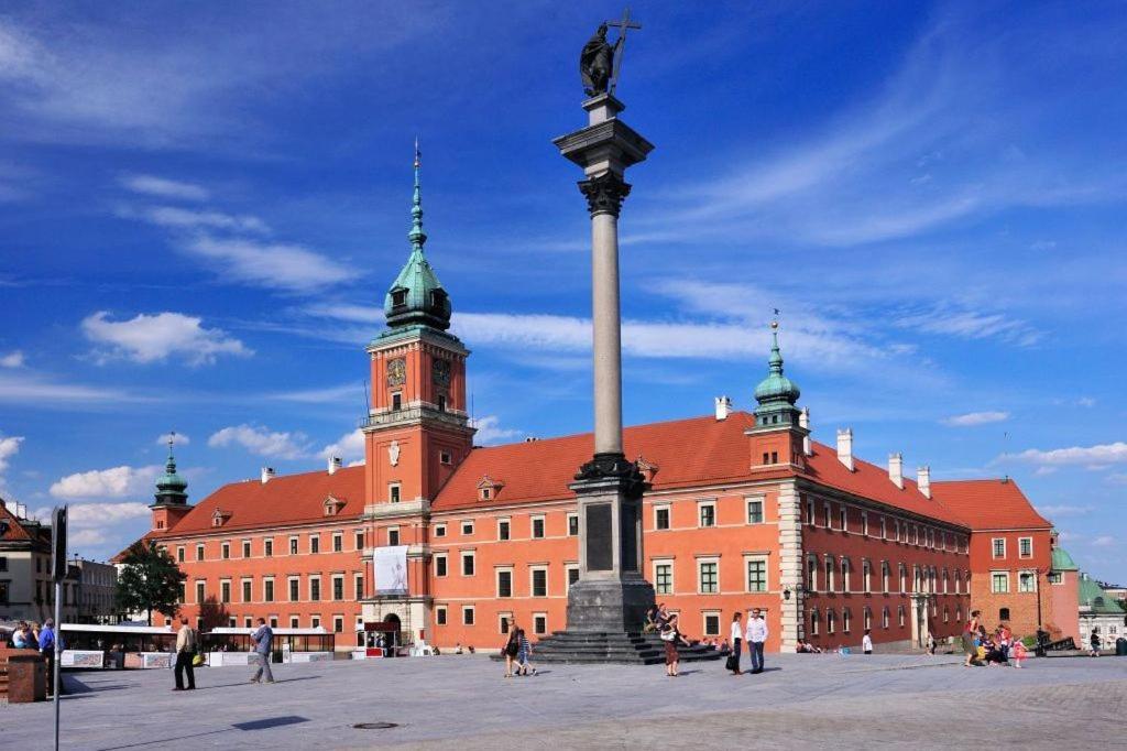 Apartment Castle Square z widokiem na Plac Zamkowy i Zamek Królewski Varsovia Exterior foto