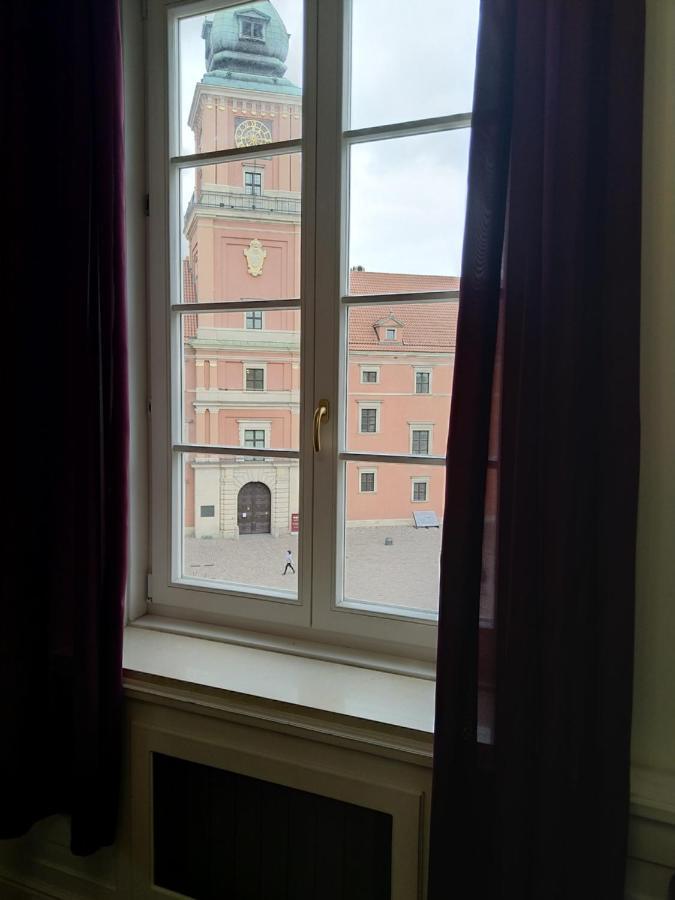 Apartment Castle Square z widokiem na Plac Zamkowy i Zamek Królewski Varsovia Exterior foto