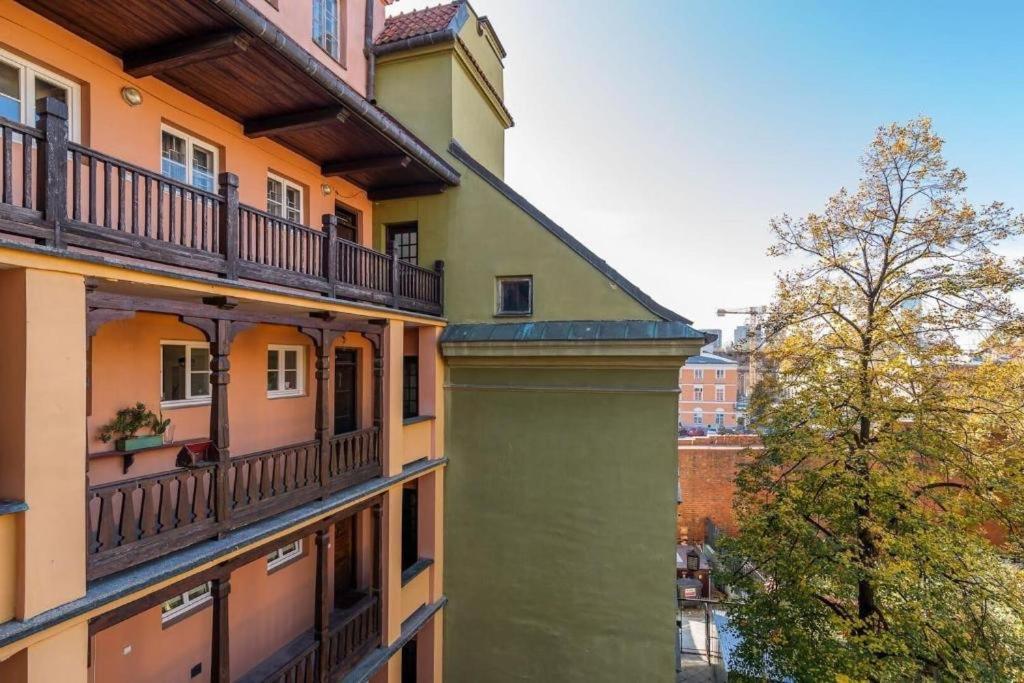Apartment Castle Square z widokiem na Plac Zamkowy i Zamek Królewski Varsovia Exterior foto