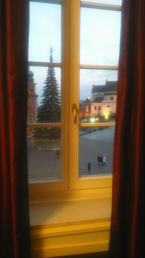 Apartment Castle Square z widokiem na Plac Zamkowy i Zamek Królewski Varsovia Exterior foto